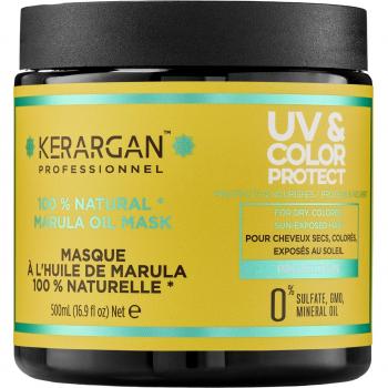 Mascarilla protectora UV y color Kerargan con aceite de marula - 500 ml