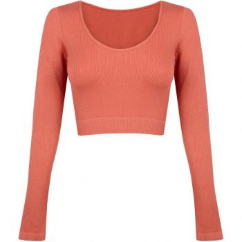 Camiseta de mujer Supta Born Living Yoga Naranja L