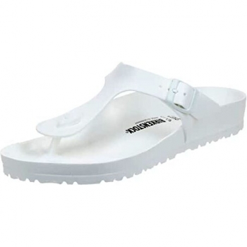 Birkenstock 128221 Classic Gizeh Eva, Women's Heels Sandals, White