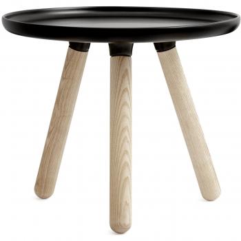 Normann Copenhagen - Tablo ø 50 cm negro/natural