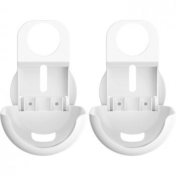 Soporte de pared para router Google Nest WiFi, instalación fácil y sin desorden de cables, sin tornillos, color blanco
