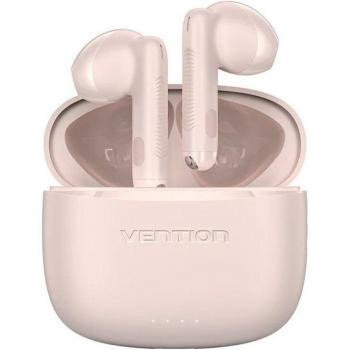Vention Elf Earbuds E03 Auriculares Inalámbricos Bluetooth 5.3 True Wireless con Estuche de Carga Rosa Autonomía 6h NBHP0