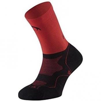 Lurbel - Socks Gravity, color red, talla M
