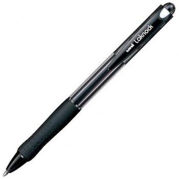 Uni-Ball Rollerball Laknock SN-100 Negro 12 Unidades