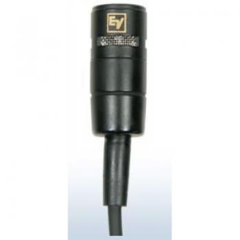 Electro-Voice RE92L Miniature Cardioid Condenser Lavalier Microphone, Black