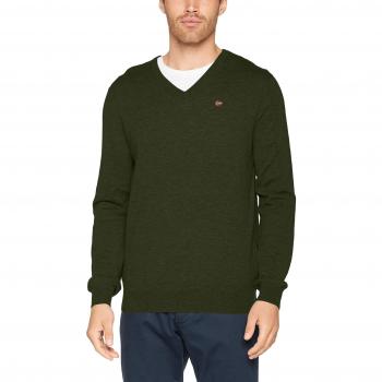 Napapijri Damavand V, Pullover, suéter para Hombre, Verde