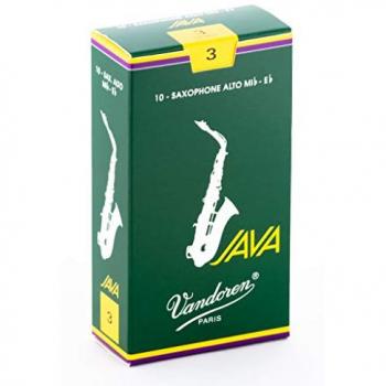 Vandoren Java Alto Saxophone Reeds 3 - Box of 10