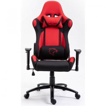 Silla de juego FG38 Roja con diseño ergonómico y soporte lumbar