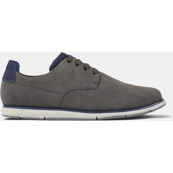 CAMPER Smith Men's Casual Shoes - Grey, Size 46, Cotton FabricCAMPER Smith Men's Casual Shoes - Grey, Size 12, Cotton Fabric