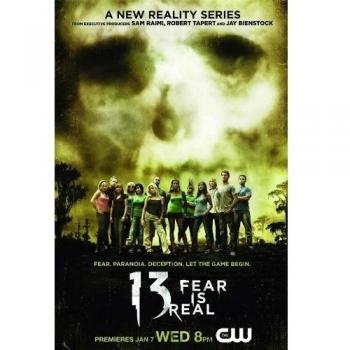 13: miedo es Real cartel TV 11 x 17 - 28 cm x 44 cm en Erica Renee Johnson Ted Kirner Melyssa Nocar Adam madera