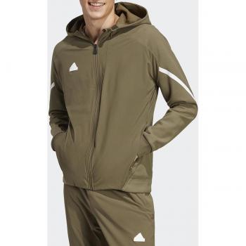 Adidas Chaqueta y Sudadera de Hombre Designed 4 Gameday Premium Verde (M)