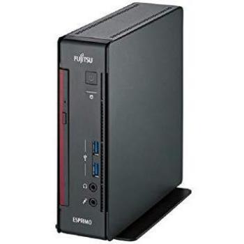 Fujitsu ESPRIMO Q558 9th Gen Intel® Core i5 i5-9400T 8 GB DDR4-SDRAM 256 GB SSD Negro Mini PC ESPRIMO Q558, 1,8 GHz, 9th Gen Intel® Core i5, i5-9400T, 8 GB, DDR4-SDRAM, 256 GB