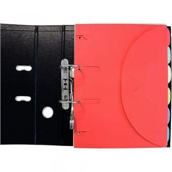 Lote de 6 Carpetas portafolios con pestañas Smartfolder