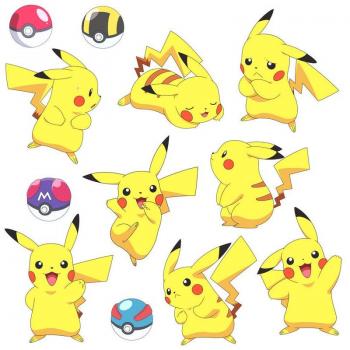 Vinilo decorativo Pikachu Pokemon