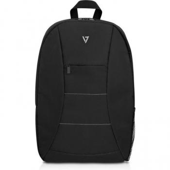 V7 CBK1-BLK-9N Essential Laptop Backpack 15.6 Polyester Black