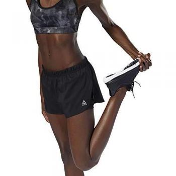 Reebok 2-IN-1 Short Pantalones Cortos, Mujer, Negro, Small