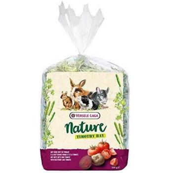 Versele Laga Nature Timothy Hay with Beetroot & Tomato for Rodents 500g