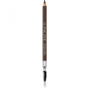 Note Cosmetique Natural Look Eyebrow Pencil with Brush 04 Deep Brown 1.08g