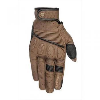 Alpinestars Crazy Eight Summer Motorcycle Gloves - Brown-Black