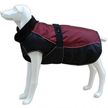 Freedog FD5001003 - Abrigo Impermeable, para Perro, Color Granate
