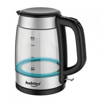 Hervidor de agua HABITEX SC7200G con cuerpo de cristal transparente