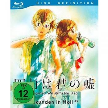 Shigatsu Wa Kimi No Uso - Sekunden in Moll Vol. 2 Ep. 7-11 [Blu-ray]