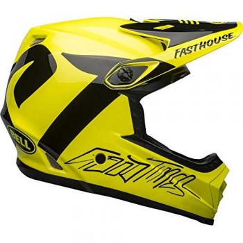 Casco de descenso Bell Full 9 Fusion MIPS amarillo fluor negro - S