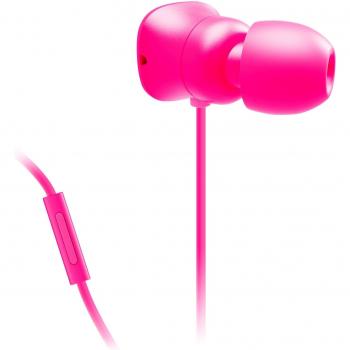 Belkin Pure AV 002 - Auriculares in-ear con control remoto integrado, rosa