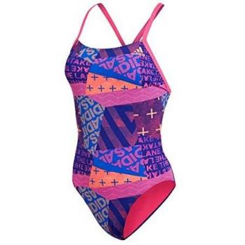 adidas per+ 1Pc AOP Bañador, Mujer, Rosa