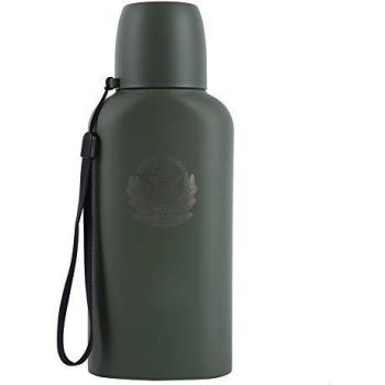 JCELE botella de agua de acero inoxidable de doble pared al vacío, mantener las bebidas tomadas 24 horas