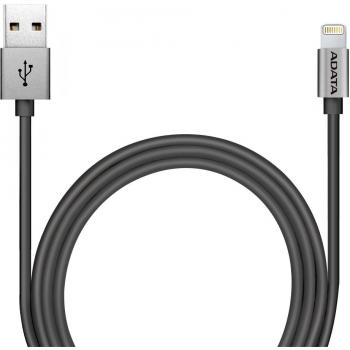 ADATA 1m, USB 2.0-A/Lightning 1m USB A Lightning Titanio - Cable USB