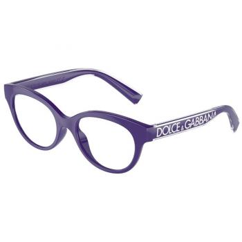 Dolce & Gabbana DX5003 Kids 3335 Kids' Eyeglasses Purple Size 48 - Blue Light Block Available