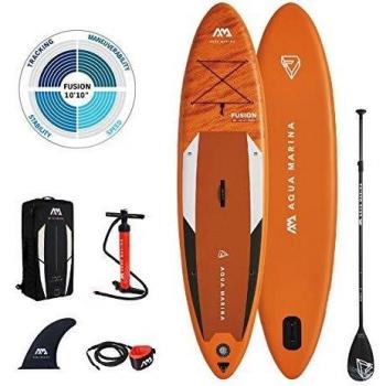 Aquamarina Fusion 10’10” Tabla Sup, Adultos Unisex, Multicolor, Uni