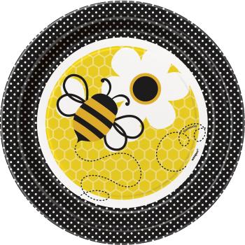 Partido Ênico 18 cm Ocupado Placas Party Bumble Bee