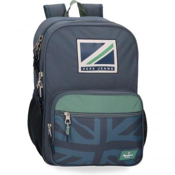 Mochila escolar Pepe Jeans Tom para niños, 40cm, dos compartimentos, adaptable a carro