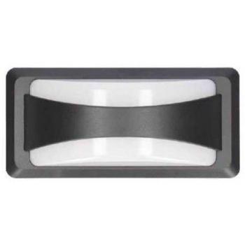 Aplique Pared LED Anthe 12W 4000K IP65 Gris Antracita - Gsc Evolution GSC 200205045 - Iluminación Exterior