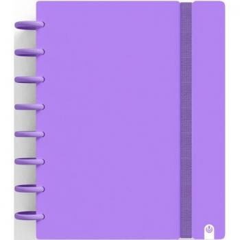 Cuaderno Ingeniox A5 80h Cuadrícula Violeta