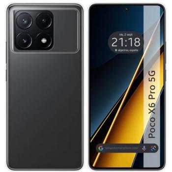 Funda Silicona Gel TPU Transparente para Xiaomi Poco X6 Pro 5G