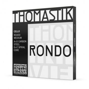 Thomastik Rondo 4/4 Cello String Set - Chrome Wound Medium Tension