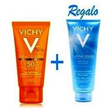 VICHY SPF 50 Estuche de Protección Solar de 2 Piezas - 100 ml