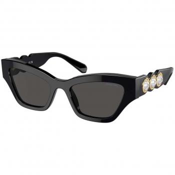 Swarovski SK6021 Cat Eye Women's Sunglasses Black Size 53