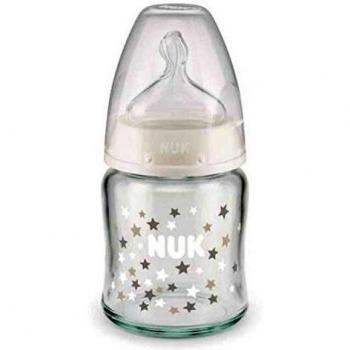 Biberón de Vidrio Nuk First Choice+ 120ml +0m