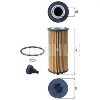 Filtro de aceite KNECHT OX 1238D