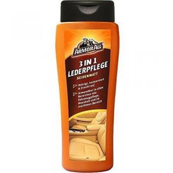 Armor All 13255L ALL 3in1 Lederpflege seidenmatt 250 ml GAA13250GE, Reinigung, Pflege und Auffrischung mit UV-Schutz