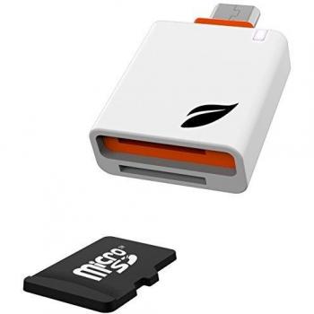 Leef Access - Lector de Tarjetas Micro SD, Conector Micro USB 2.0 para Tablet
