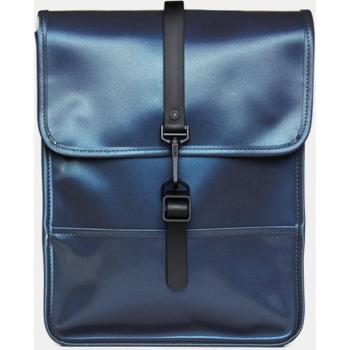 Rains Backpack Micro Waterproof Blue Small Mochila