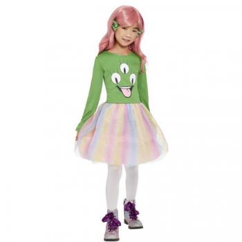 Disfraz de Alienígena Verde para niña de Smiffy's