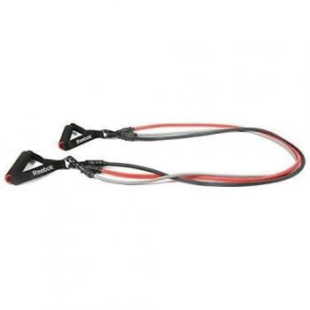 Reebok RATB-30034 Set de Tubos de Resistencia, Unisex Adulto, Negro, Talla Única