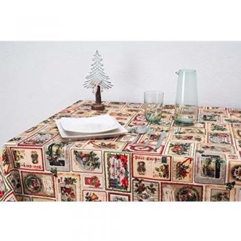 Boheme Mantel Navidad Nadala Allover 100% Algodón, Beige 160 X 250