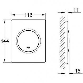 Grohe Nova Cosmopolitan fluxor Ref. 38804000